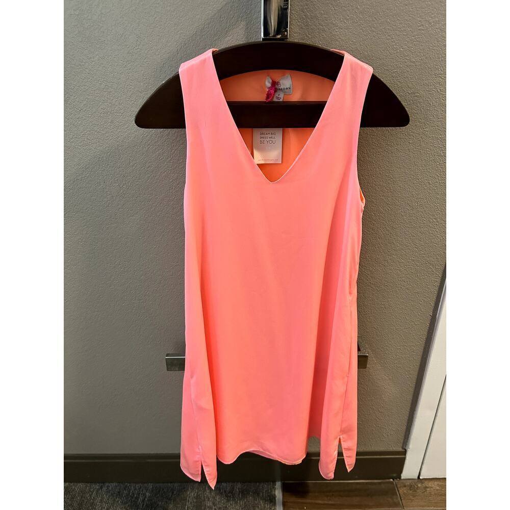 Julie Brown NYC Avianna Dress Pink, Orange Size Petite